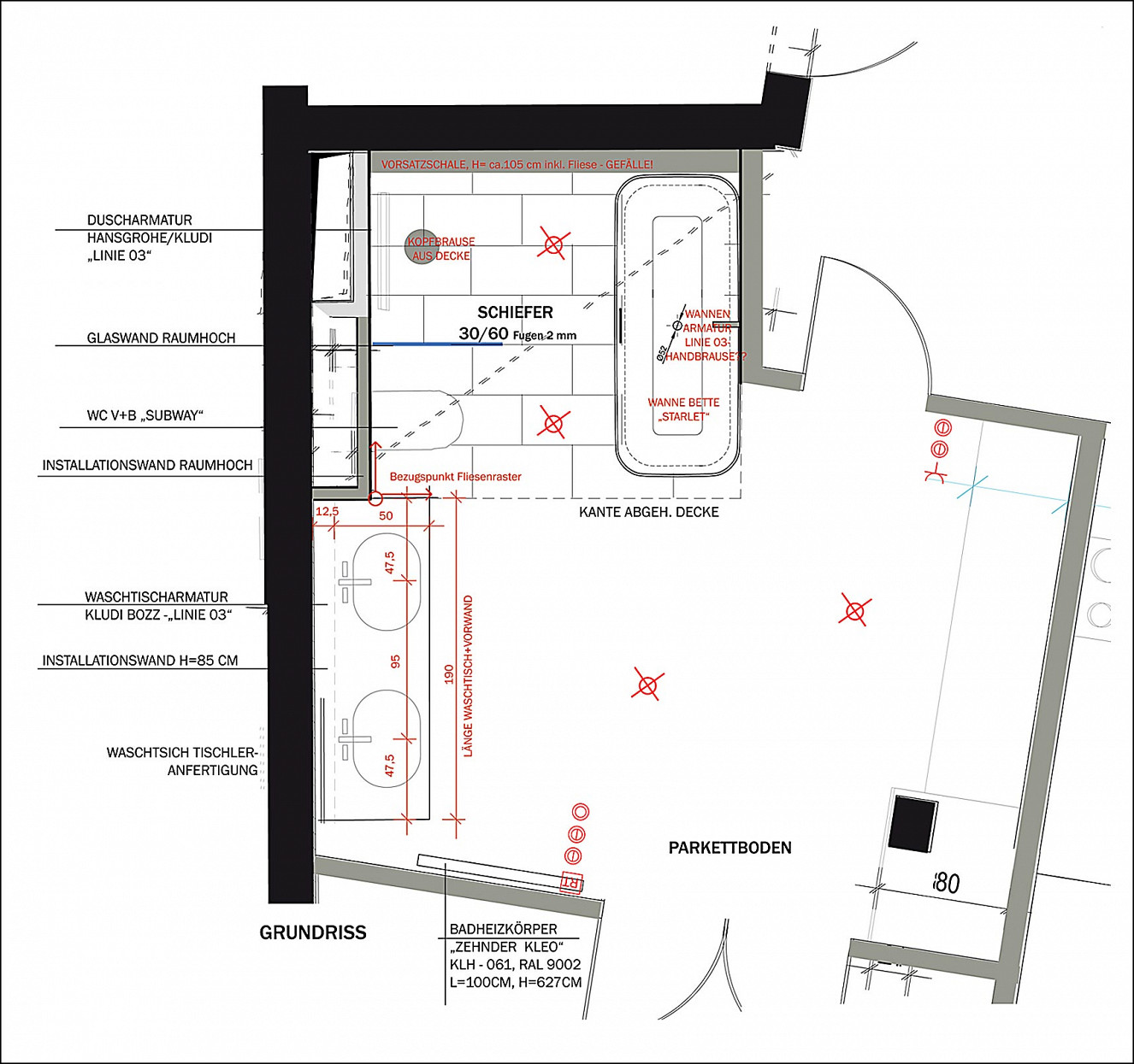 brillant interiors Innenarchitekt Berlin Mitte Detailplanung